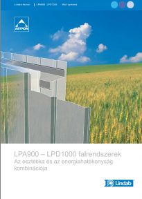 Lindab LPA900-LPD1000 falrendszerek